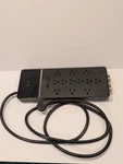 Rocketfish RF-HTS3117 12-OUTLET Surge Protector 2160 Joules Noise Filter Used. Fixed Price $34.99.