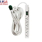 6 Outlet Surge Protector 15A 1875W Circuit Breaker 15FT Power Cord Indoor Use. Fixed Price $38.24.