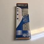 New Tripp Lite TLM626TEL 15 Surge Protector Strip, Outlets, Led Status Lights. Fixed Price $29.99.