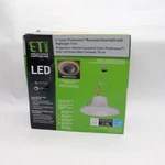 Eti Adjustable Cct Integrated Led Recessed Light Trim 6" 53804102. Fixed Price $20.12.