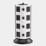 Nib Safemore 14 Outlet Vertical Charging Stacker Station, 4USB Ports,white/black. Fixed Price $34.99.