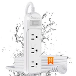 Calionltd Outdoor Power Strip Weatherproof, IPX6 Waterproof 6.6FT Sjt Extensi.... Fixed Price $29.32.