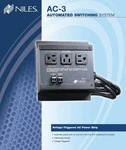 Niles AC3 Voltage Triggered Power Strip (black). Fixed Price $375.00.