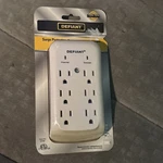 Defiant Grounded 3-PRONG Gfci 6-OUTLET Surge Protector. Fixed Price $16.99.