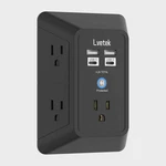 Outlet Extender, Surge Protector With 5-MULTI Plug And 4 Usb Ports. Fixed Price $21.02.