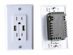 Rv Designer Ac Dual Outlet W/ Cover & 2 Usb Cha- S850. Fixed Price $66.65.