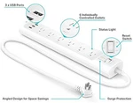 Kasa Smart Plug Power Strip HS300, Surge Protector With 6 Individually Controll$. Fixed Price $53.15.