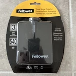 Fellowes Travel Surge Protector. Fixed Price $15.00.