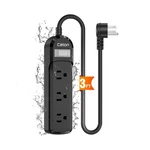 Vnj IPX6 Waterproof Outdoor Surge Protector Power Strip, 3AC Outlets 3FT Cord.... Fixed Price $26.17.