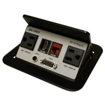 Altinex TNP328 Tilt Plug Interconnect Power Center - Hdmi, Vga, Audio, RJ45. Fixed Price $275.00.