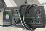 Rocketfish 7-OUTLET Surge Protector Power Strip For Devices And Electronics. Fixed Price $20.00.