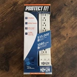 Tripp Lite Power Surge Protection Spike Bar SUPER8-OUTLET 125V 15A SK6-6(SUPER8). Fixed Price $34.99.