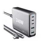 Wotobeus 240W 5-PORTS Usb Charger Gan PD100W PPS45W Super Fast Charging S.... Fixed Price $156.28.