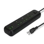 Fresh Fab Finds FFF-6PORT-BLACK-GPCT4892 Power Strip With 5.9 Ft. Extension C.... Fixed Price $43.06.