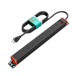 Qba 8 Outlet Heavy Duty Power Strip With Usb Ports, Rack Mount Surg... Fast Ship. Fixed Price $61.53.
