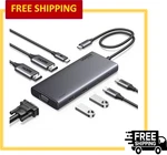Ugreen 8-IN-1 Usb Docking Station Dual 4K Hdmi Vga 10GBPS A&c 3.2 100W Pd. Fixed Price $58.73.