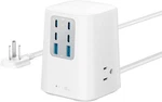 Anker 9-IN-1 Charging Station 3AC Outlet 4 Usb Power Strip Surge PROTECTOR,5FT. Fixed Price $39.99.