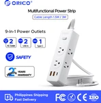 Flat Plug Power Strip Surge Protector, 5/10FT Ultra Thin Extension Cord 9 Outlet. Fixed Price $23.99.
