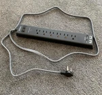 Surge Protector Power Strip Extension Cord With 6 Ac Outlets 4 USB,2 Usb-c Ports. Fixed Price $16.47.