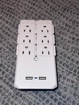 (general Electric) 6-OUTLET Swivel Wall Tap With Usb Charging Ports.. Fixed Price $20.00.