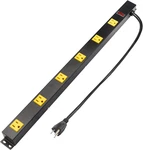Proht 6 Outlet Power Strip (03200) With 3FT Cord, Metal Housing, 125V/15A,. Fixed Price $30.99.