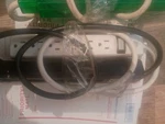 Ge 6-OUTLET Power Strips Bundle, Timer & Switch, White/green/black, Indoor. Fixed Price $12.00.