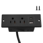 Recessed Power Strip With Usb-c And Usb-a, 2 Ac Outlets, In-desk Flush Mount .... Fixed Price $22.89.