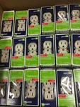 20 Pk Leviton 15A Almond Commercial Grade 5-15R Duplex Outlet S06-0BR15-0TS. Fixed Price $48.00.