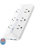 Anker Wall Charger, 300J Surge Protector, 10-IN-1 Outlet Extender. Fixed Price $37.99.