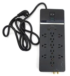 Rocketfish 12-OUTLET Strip Usb-c-usb 4,680 Joules Surge Protector Black. Fixed Price $49.99.