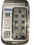 Belkin Home Theater Power Conditioner 6 Outlets 3245 Joules 8FT Cord Hdtv. Fixed Price $24.99.