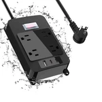 Outdoor Power Strip With Usb C, Heavy Duty Waterpoof Surge Protector 4 O.... Fixed Price $37.80.