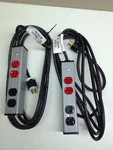 Lot Of New Wiremold WM1044 120V 15A Relocatable Power Tap 15FT Twist Lock. Fixed Price $44.95.