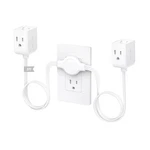 Trond Split Extension Cord 3FT Flat Plug, Dual 3-OUTLET Power Strips. Fixed Price $43.66.