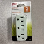 3 Grounded Wall For Prong Outlets Staples New Sealed. Fixed Price $6.00.