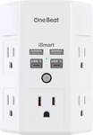 Beat 1680J 3 Side Power Strip Multi Plug 15.5W,1PACK,NONE, White. Fixed Price $20.49.