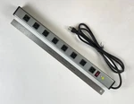 Power First Relocatable Tap Silver/ Black 15A 125V 8-OUTLET NP-2408. Fixed Price $38.50.