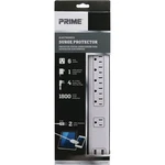 Prime Wire Cable Surge Protector With Dual Usb Port 1800 J(brand New In Box). Fixed Price $39.99.