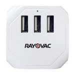 Rayovac SS-Q303 3-AC Outlet And 3-USB Portable Power Strip Charger Wal. Fixed Price $18.34.