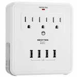 Bestten Multi Prise De Courant Avec Chargeur Usb. Fixed Price $30.40.
