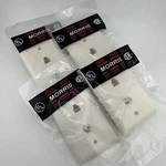 (4)MORRIS 80057 Single RJ11 Conductor Phone Jack& F Wall Plat. Fixed Price $16.99.