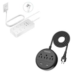 2 Prong Strip With 10FT Extension Cord, Ntonpower 3 Ou.... Fixed Price $79.84.