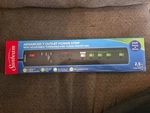 Sunbeam Advanced 7 Outlet Power Strip Adjustable Threshold, Surge Protector New. Fixed Price $10.99.