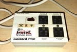 Tripp Lite Isotel Ultra Surge Protector With Filter Outlets! 4-OUTLET 6 Ft. Fixed Price $52.93.
