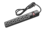6-OUTLET Power Strip With 3FT Cord, Right Angle, 90 Degree, Black. Fixed Price $23.17.
