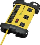 Eaton TLM812SA 8-OUTLET Surge Protector Power Strip With 12FT Cord, Yellow Metal. Fixed Price $119.99.
