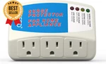Voltage Protector 3 Outlet Surge Wall Mount Power Suppressor For Tv Pc. Fixed Price $22.06.