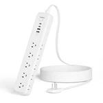 Power Strip Surge Protector - Terhavn Extension Cord With 15 10FT, White. Fixed Price $40.56.