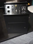 Zeshan Desktop Power Outlet Pop Up Connectivity Box. Fixed Price $30.00.