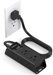 Cruise Essentials - Flat Plug Power Strip, 5 Ft Ultra Extension Cord With. Fixed Price $17.99.